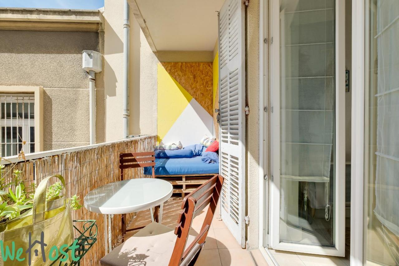 Charming Apartment With Cosy Balcony Old Port Marseille Exteriör bild
